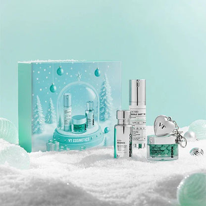 [VT Cosmetics] VT Shining Holiday Set - Reedle Shot 100+PDRN Essence+PDRN Capsule Cream