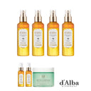 d'Alba Royal White Truffle Serum Set (6 Bottles + Calming Pore Pads)