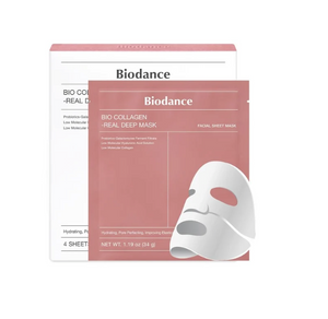 Mascarilla facial profunda Biodance Bio-Collagen Real Deep Mask (4 unidades) 