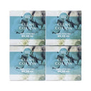 Happy Bath Clean Facial Cleansing Cotton Soap 90g x 4