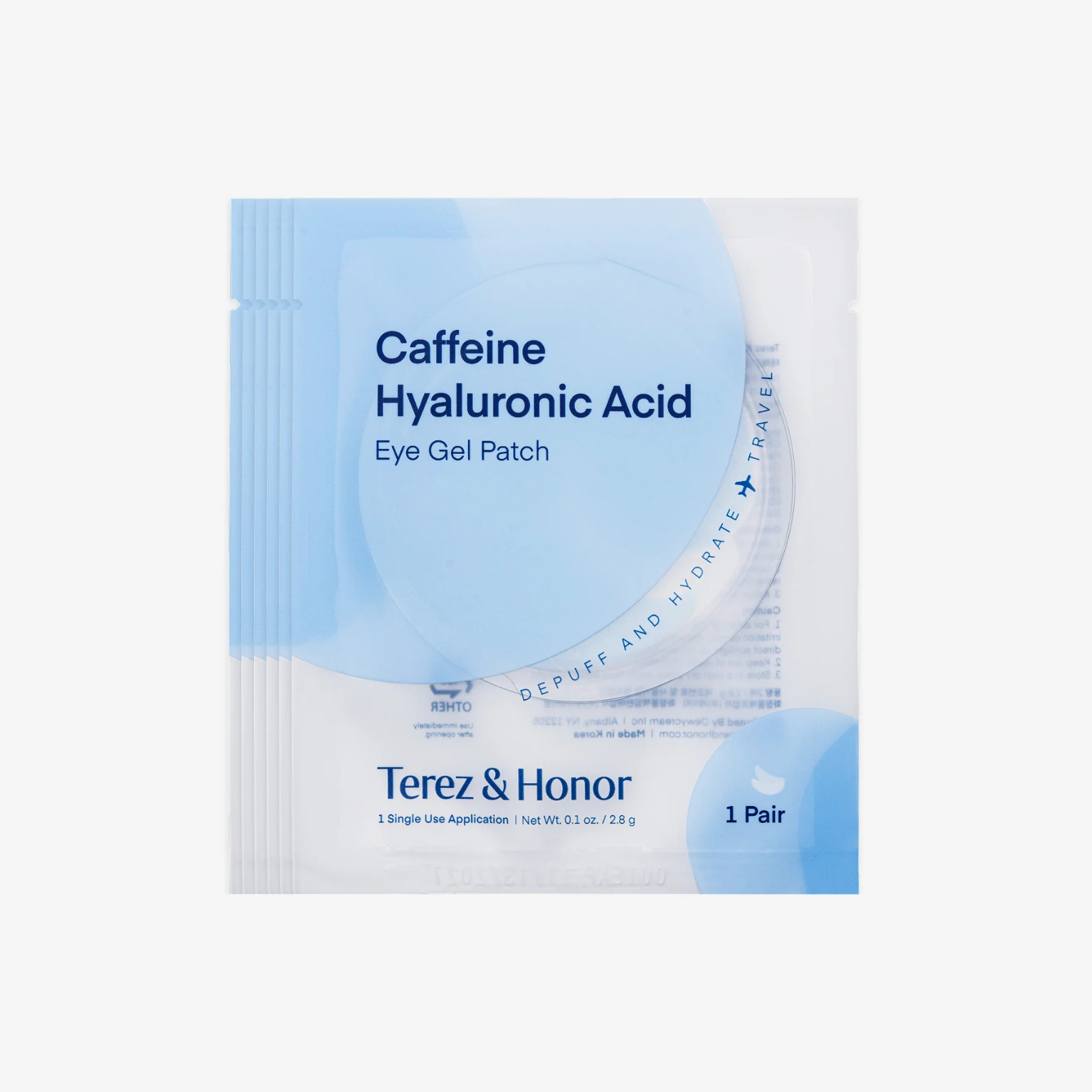 Terez & Honor Caffeine Eye Patches Go-Packs