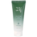 Clean and refreshing clear men's skin trouble foam cleanser 180ml
