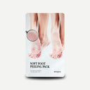 [5 servings] Hypoallergenic Heeni Genie soft foot peeling pack for heel calluses and dead skin cells removal