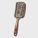 Yao Wood Square Sensitive Scalp Hairbrush