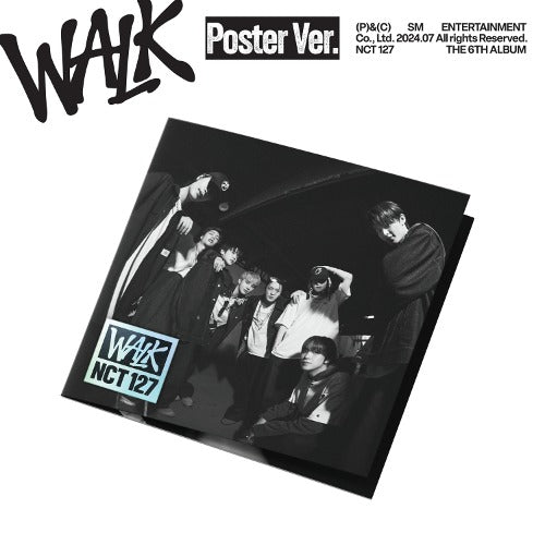NCT 127 Full Album 6th [WALK] (Poster Ver.)