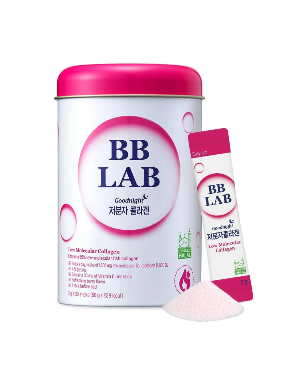 BB LAB Good Night Low Molecular Collagen Powder Stick Supplement