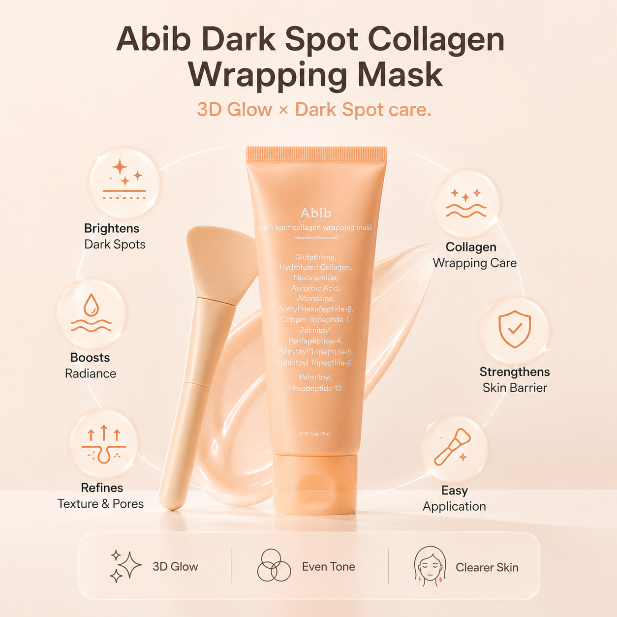 Abib Dark Spot Collagen Overnight Wrapping Mask 3.38 fl.oz
