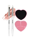 Piccasso Collezioni Eye Blending Brush + Cleansing Mat Set