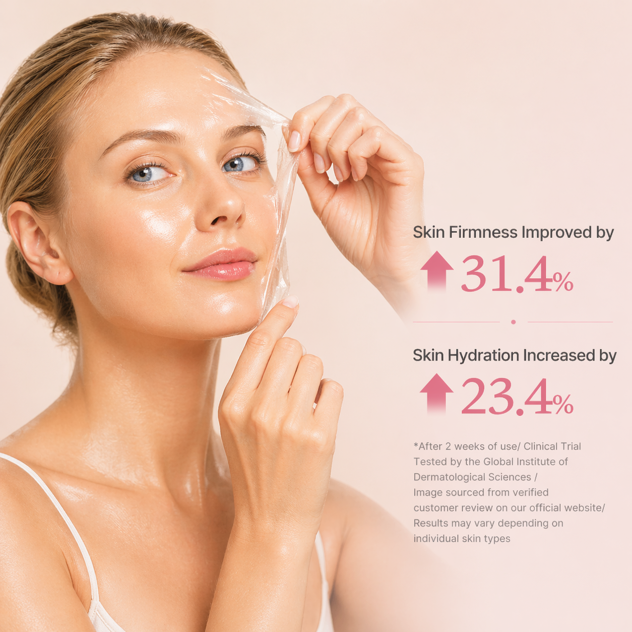 medicube Collagen Overnight Wrapping Peel Off Facial Mask Pack (2.53 Fl.Oz/ 75ml)