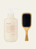 B Project Vegan Stay Hair Deep Cleansing Shampoo Set (+ Wood Brush)