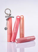 CLIO Crystal Glam Glaze Lip Serum Set (+ Ribbon Keyring)