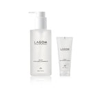 LAGOM Cellup Micro Pore Cleansing Oil 200ml + Gel to Water Cleanser 65ml Set
