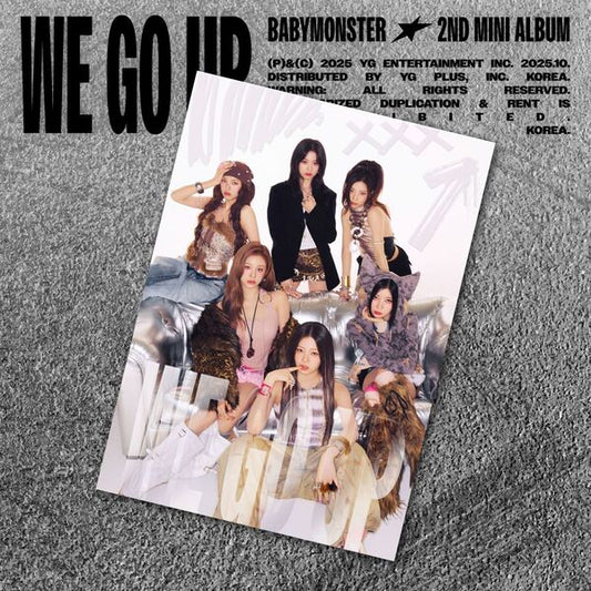 BABYMONSTER 2nd MINI ALBUM [WE GO UP] POSTCARD Ver.