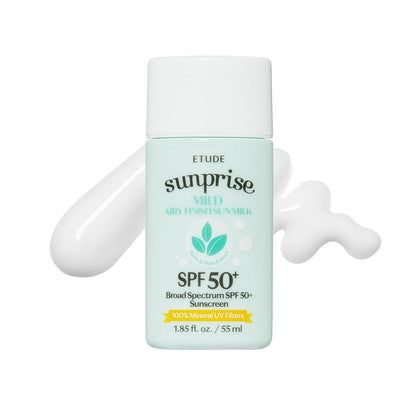 ETUDE Sunprise Protector Solar Suave Leche Solar FPS 50+ / PA++++ (55ml) 