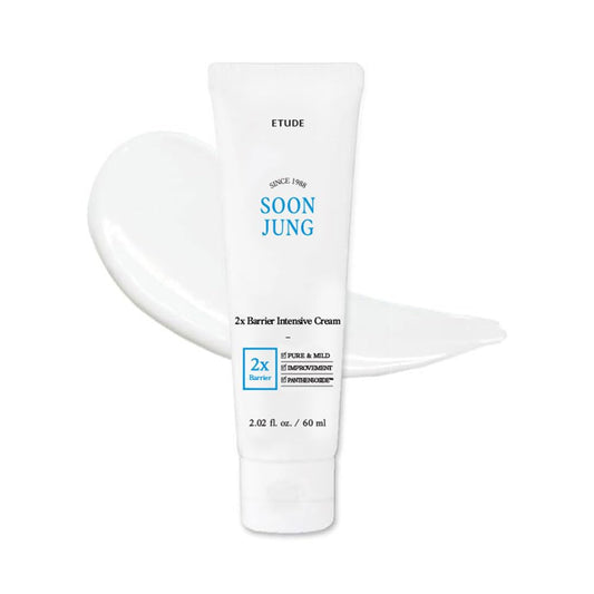 ETUDE SoonJung 2x Barrier Intensive Cream Original (2.02 Fl.Oz/ 60ml)