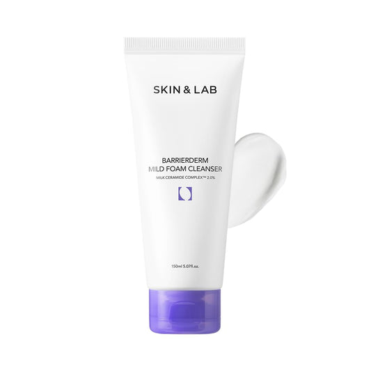 [SKIN&LAB] Barrierderm Mild Foam Cleanser (5.07 Fl.Oz /150ml)