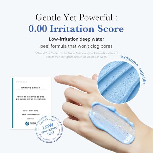 medicube Facial Cleanser Zero Pore Capsule Cleansing Foam, 4.23 oz