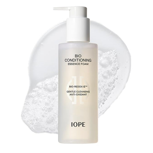 IOPE BIO Conditioning Essence Foam Facial Cleanser 6.08 Fl.Oz