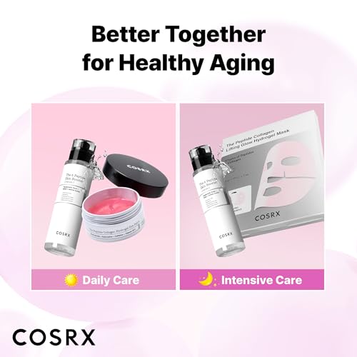 COSRX Pink Peptides Collagen Hydrogel Eye Patch, 60 Under Eye Patches