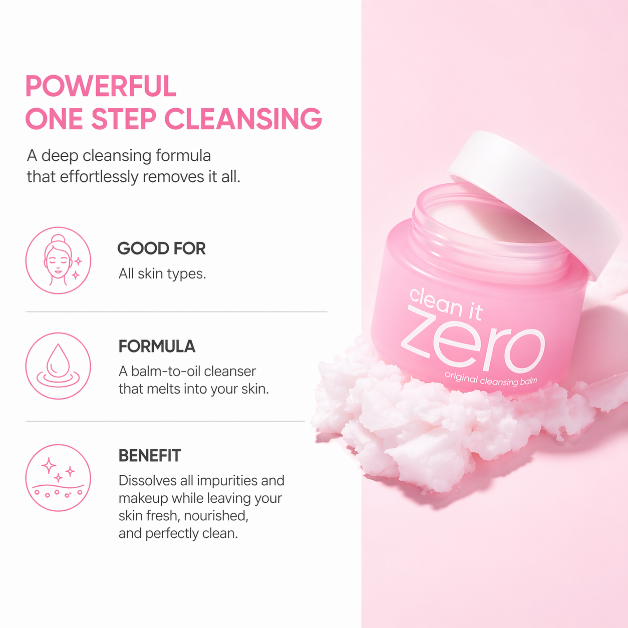 BANILA CO Clean it Zero Original Cleansing Balm (100ml / 3.38 fl. oz)