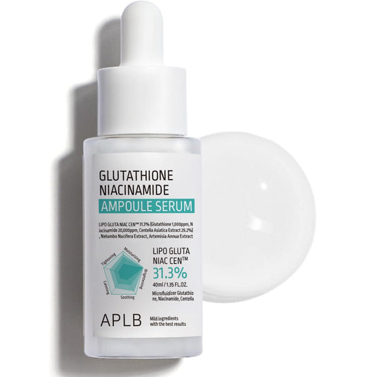 APLB Glutathione Niacinamide Ampoule Serum (1.35 Fl.Oz/ 40ml)