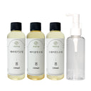 [Sujenara] Seasonal Moisturizing Body Oil Set (Sunflower, Hazelnut, Sweet Almond Oil Pump Bottle 150ml)