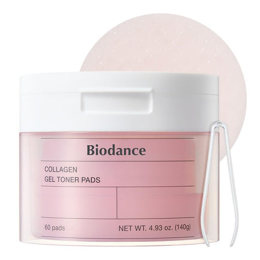 Biodance Collagen Gel Toner Pads, 4.93 fl.oz.(140g)*60Pads