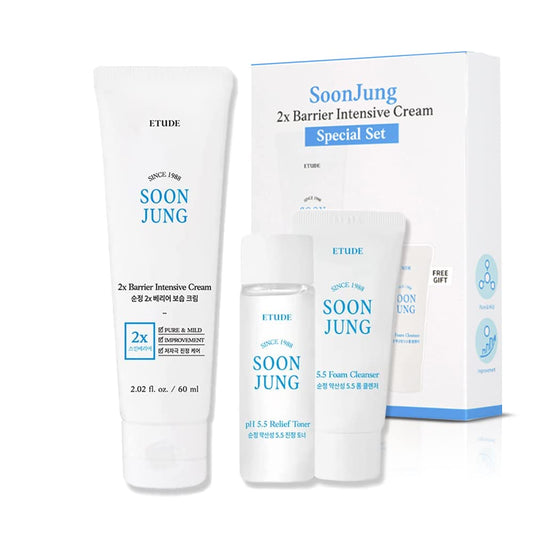 ETUDE Soonjung 2x Barrier Intense Cream Set