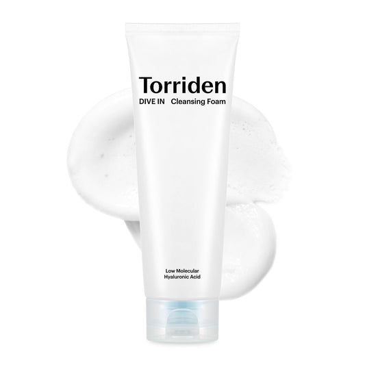 Torriden DIVE IN Cleansing Foam Face Wash (5.07 Fl.Oz /150ml)