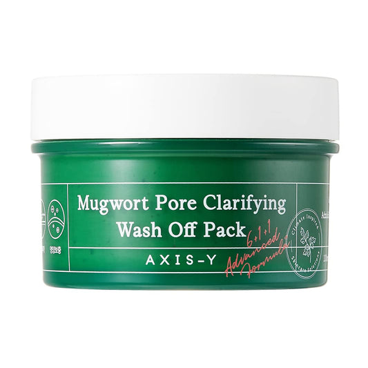 AXIS-Y Mugwort Pore Clarifying Wash Off Pack (3.38 Fl.Oz/ 100ml)