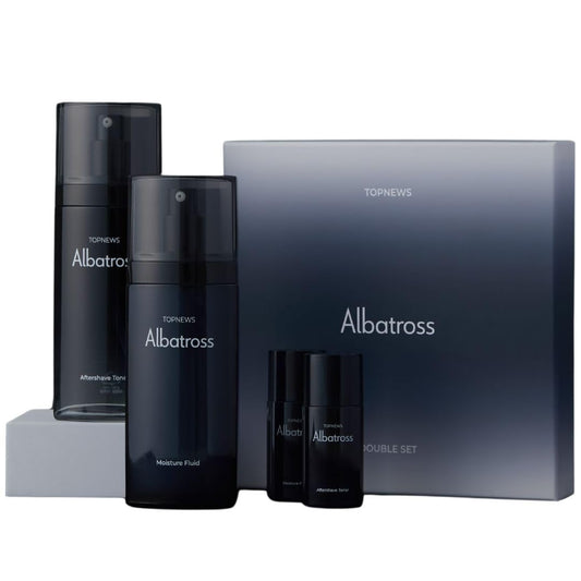 CHARMZONE Albatross Skincare for Men Aftershave Toner and Emulsion Set 10.5 fl.oz