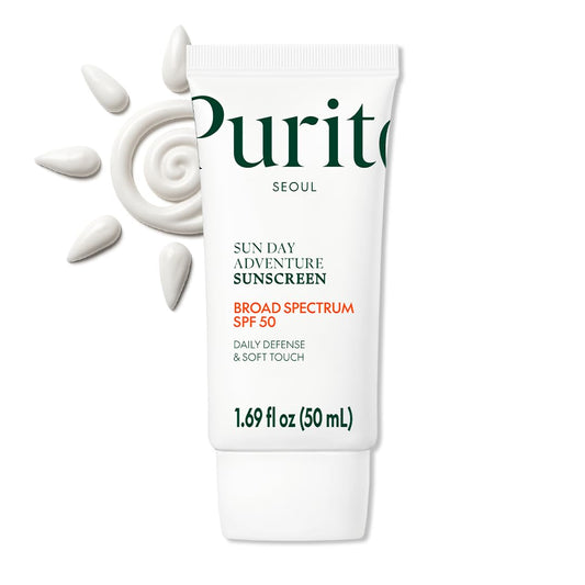 PURITO Sun Day Adventure Korean Sunscreen (1.69 Fl.Oz/ 50ml)