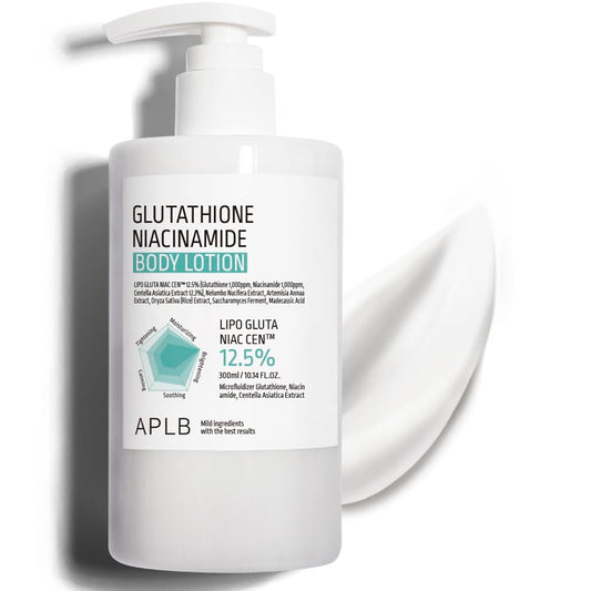 APLB Glutathione Niacinamide Body Lotion | LIPO GLUTA NIAC CEN™ 12.5%, 10.14 FL.OZ
