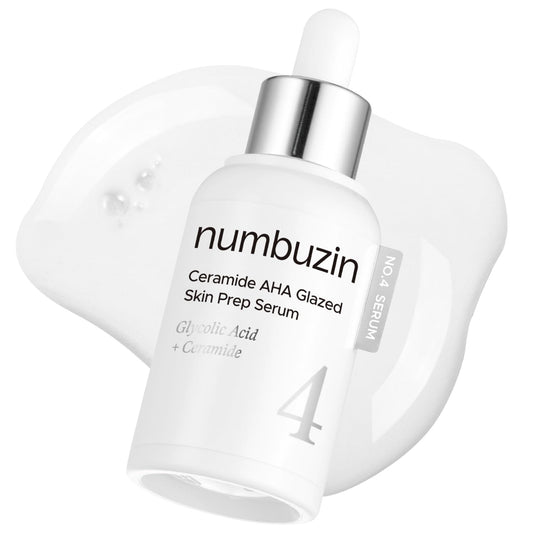 numbuzin No.4 Serum | Ceramide AHA Glazed Skin Prep Serum