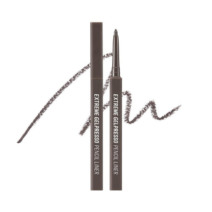 Delineador de ojos CLIO Extreme Gelpresso Pencil Liner 04 Gris Marrón 