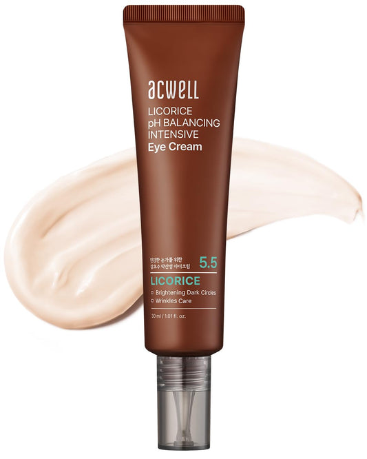 Crema para el contorno de ojos antiarrugas intensiva con pH equilibrado y regaliz ACWELL 