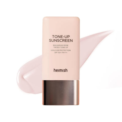 HEIMISH Protector solar con tinte rosa búlgaro SPF50+ PA+++ 
