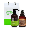 Jasmine Shampoo + Nonenal Beer Shampoo Body Cleanser 2-Piece Gift Set Hair Gift Set Scalp Shampoo