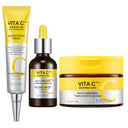 Missha Vita C Plus Spot Correcting & Firming 3-Piece Set (Ampoule + Pad + Cream)