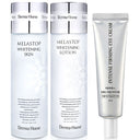 Whitening 2-Piece Set (Whitening Skin + Whitening Lotion) + Firming Eye Cream / Whitening Blemish Care / Wrinkle Improvement