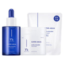 Missha Super Aqua Ultra Hyalron Set (Ampoule 47ml + Pads 90 Sheets + Refill)
