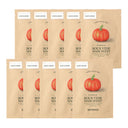 SKINFOOD Sous Vide Mask Sheet Pumpkin 18g x 10 sheets