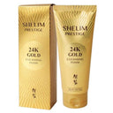 SHELIM 24K Gold Black Snail Premium Cleansing Foam