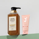 JSOOP Deep Green J Beer Yeast Hair Loss Symptom Relief Deep Cleansing Shampoo 500ml + Miniature Set