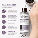 Dr.Melaxin Peel Shot Glow Хар Будаа Пилингийн Ампул 80ml