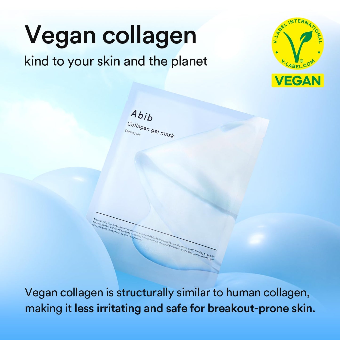 Abib Collagen Gel Mask Sedum Jelly 4 Sheets