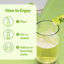 TEAZEN Kombucha en polvo de moscatel brillante, 30 sobres, 5.29 oz