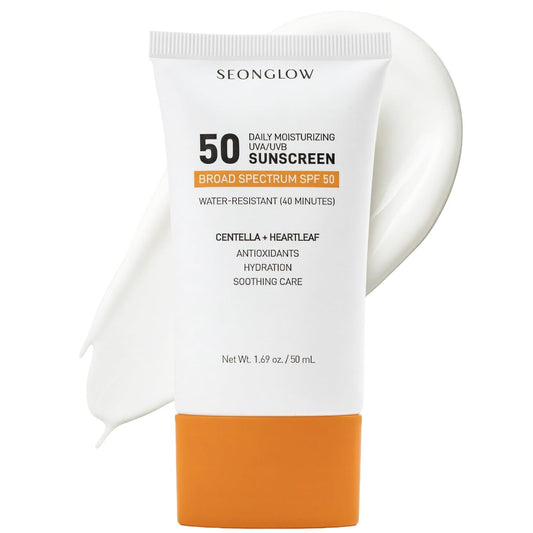 Seonglow Sunscreen for Face SPF 50 (1.69 Fl Oz (Pack of 1))