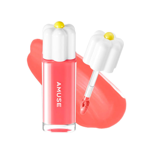Amuse SEOUL Daisy Flower Dew Tint 01 LA VIE EN CORAL (0.14 oz.)