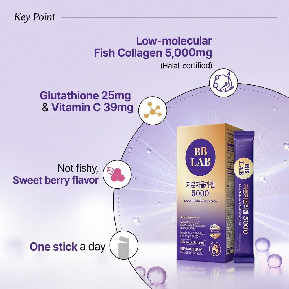 BB LAB Low Molecular Collagen 5000 (6.5g x 15 sticks)
